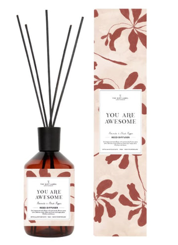 The Gift Label Reed Diffuser You Are Awesome