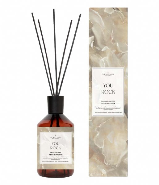 The Gift Label Reed Diffuser You Rock