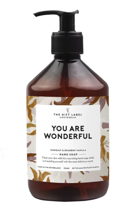 The Gift Label Hand Soap You Are Wonderful - 500ml