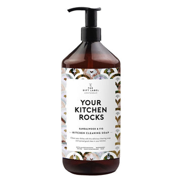 The Gift Label Kitchen Cleaning Soap Your Kitchen Rocks