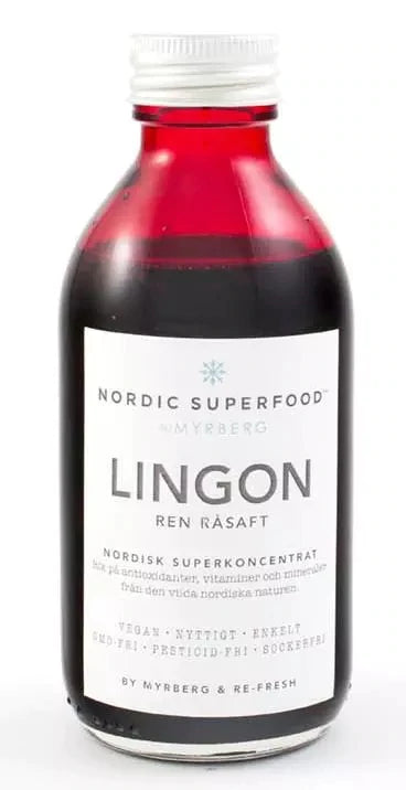 Nordic Superfood Råsaft Koncentrat Tyttebær 198ml