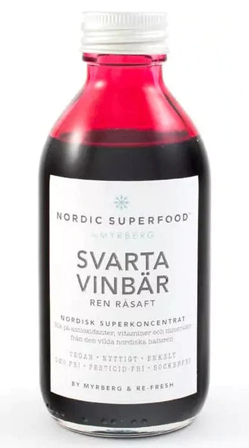 Nordic Superfood Råsaft Koncentrat Solbær 198ml