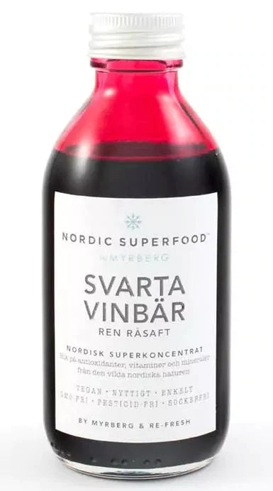 Nordic Superfood Råsaft Koncentrat Solbær 198ml