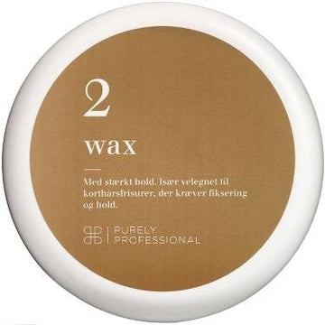 Purely Professional Wax 2 Hårvoks med stærkt hold 80 ml.
