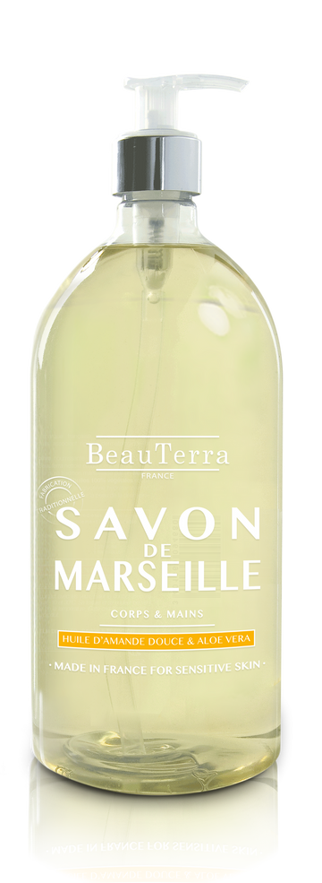 Beau Terra Maselle Liquid Soap Ultra Rich Sweet Almond Oil 300 ml