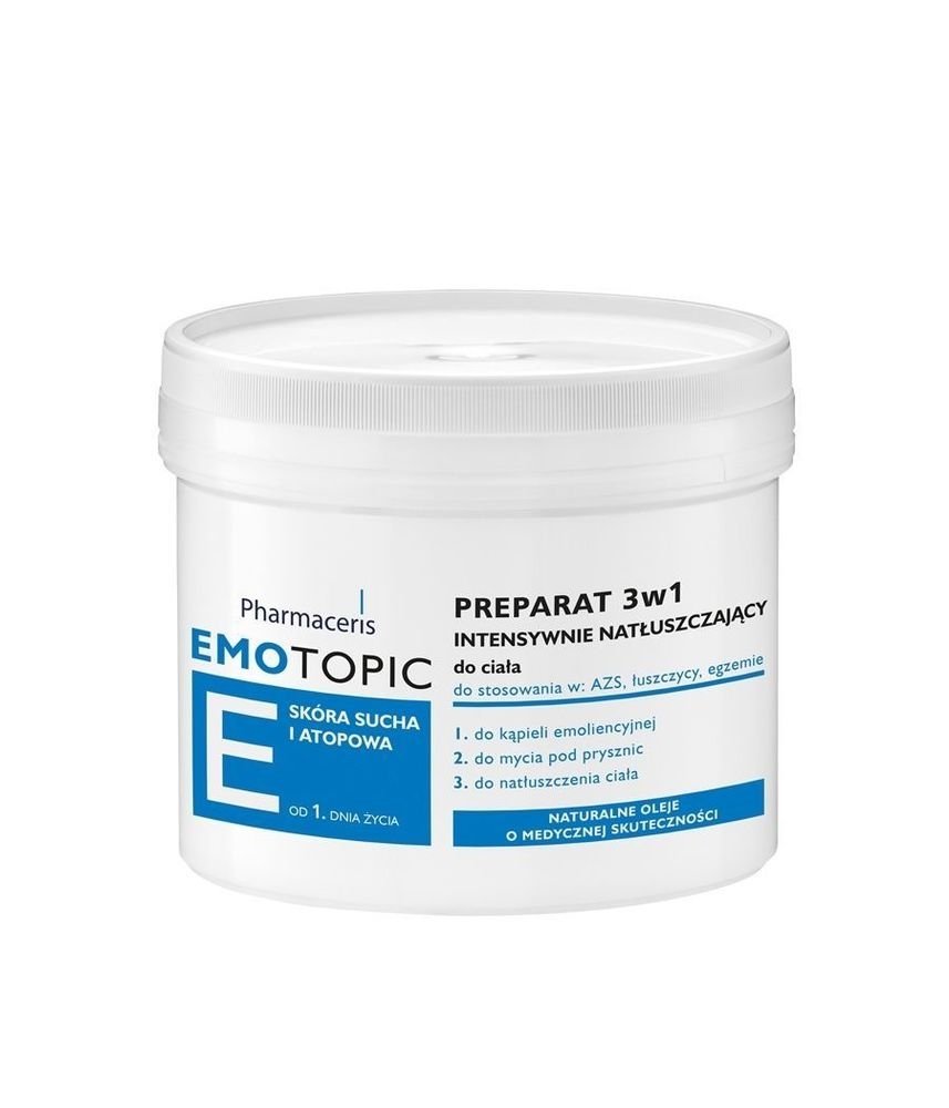 Pharmaceris  Emotopic E Lipid replenishing formula 3 in 1, 1 product instead of 3 cream 500 ml