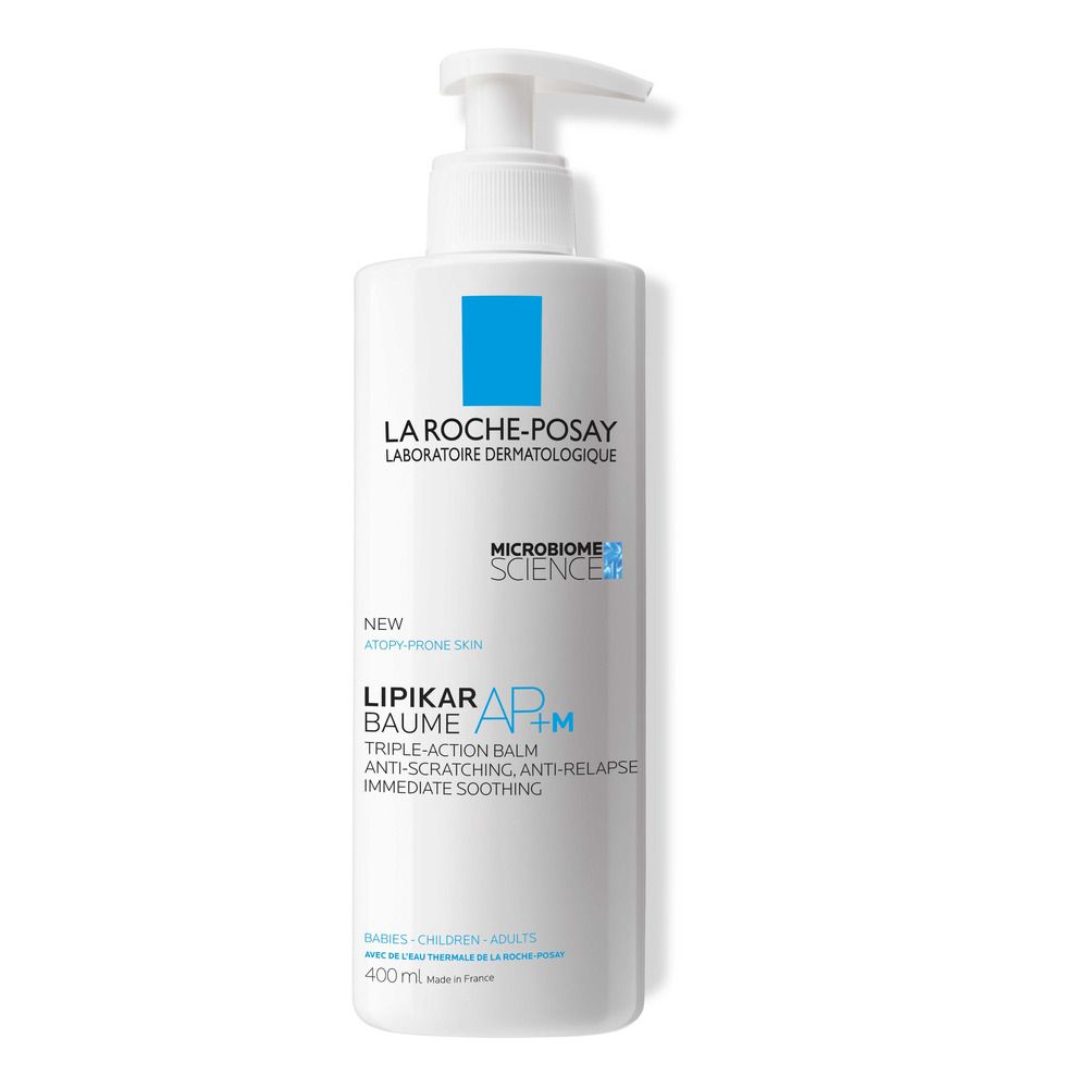 La Roche-Posay LIPIKAR Balm AP+, 400ml - til meget tør og irriteret hud, samt atopisk hud Flakon m/ pumpe 400 ml